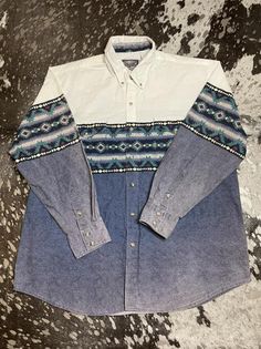 Vintage Western Essentials by Karman Button Up