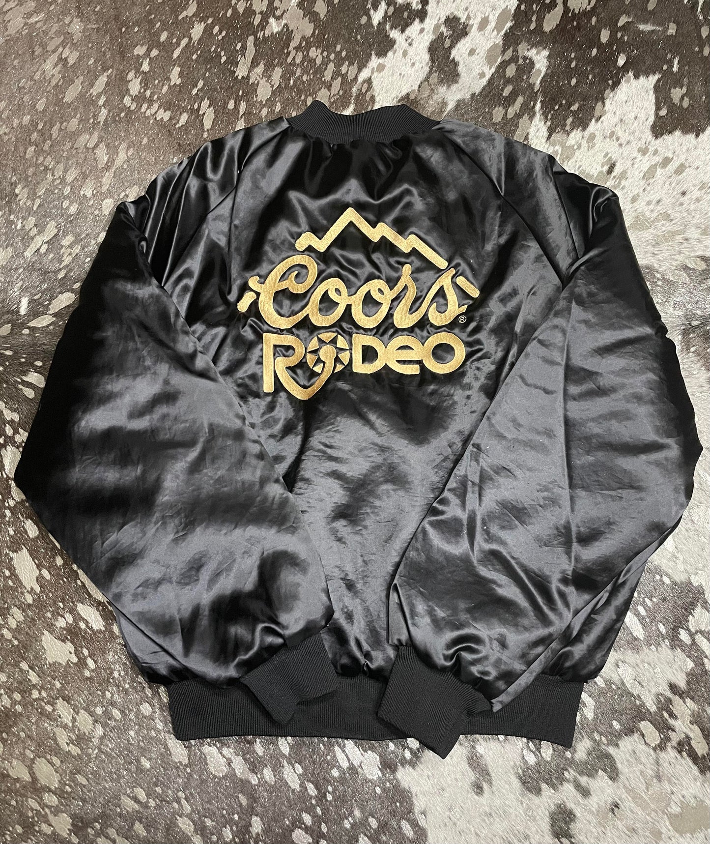 Vintage Coors Rodeo Bomber Jacket