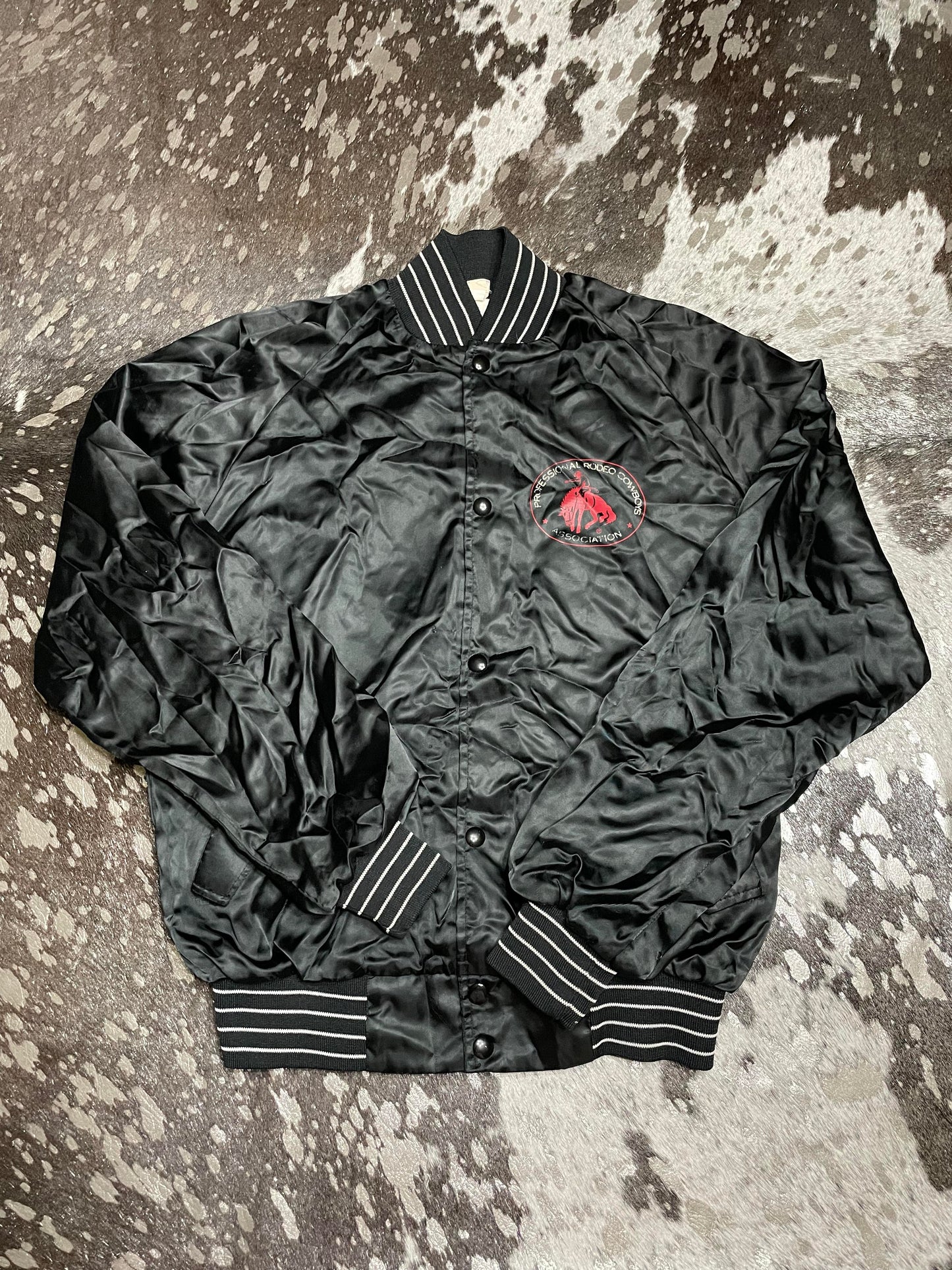 Vintage PRCA Satin Bomber Jacket